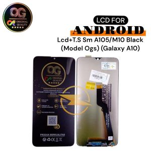 Lcd+T.S Sm A105/M10 Black (Model Ogs) (Galaxy A10)