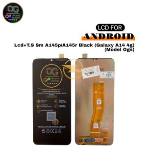 Lcd+T.S Sm A145p/A145r Black  (Galaxy A14 4g)  (Model Ogs) 