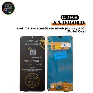 Lcd+T.S Sm A205/M10s Black  (Galaxy A20)  (Model Ogs) 