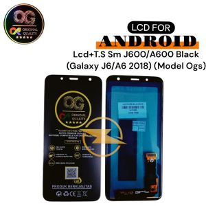 Lcd+T.S Sm J600/A600 Black  (Galaxy J6/A6 2018)   (Model Ogs)   _Pas 21/09