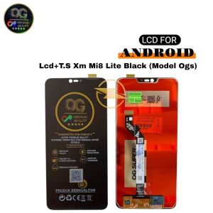 Lcd+T.S Xm Mi8 Lite Black (Model Ogs)