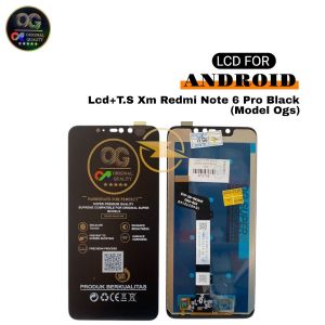 Lcd+T.S Xm Redmi Note 6 Pro Black (Model Ogs)
