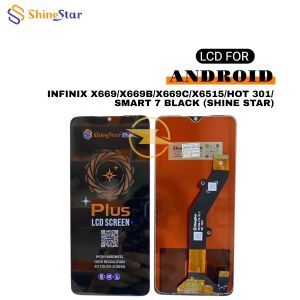 LCD+TS INFINIX (X6515) SMART 7/X6515/7 HD/X6516/7+/X6517/HOT 301/X669/TEL A60/A605-A662L/A70-A665L/P40-PG62L/P55 5G-P661N/523-5665L/SPARK GO 2023-BF7/10-KI5Q/SG-KI8/10C-KISK/BLADE A54 BLACK *(Shine)*