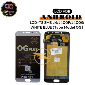 LCD+TS SMS J4/J400F/J400G WHITE BLUE  (Type Model OG)