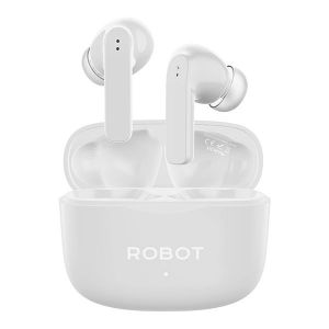 TWS Airbuds T70E Black & White - Robot 
