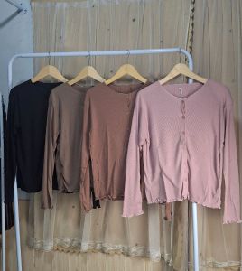 Cardigan rib besar