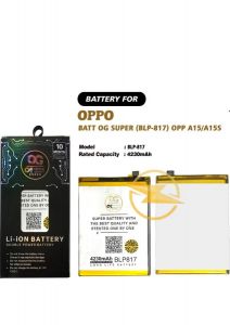 BATERAI OG SUPER BLP-817 OPPO A15/A15S 