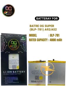 Batre  (blp-781) opp a92/a52 *(Model Tipe BT ACC 100% Original)*