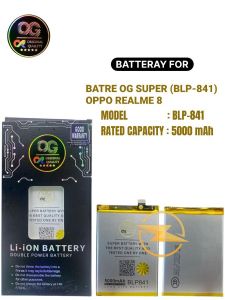 Batre og super (blp-841) opp realme 8