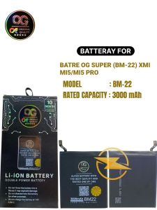 Batre og super (bm-22) xmi mi5/mi5 pro