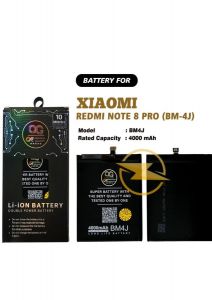 Batre og super (bm-4j) xmi redmi note 8 pro