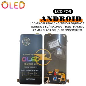 LCD+TS OPP RENO 5 4G/RENO 5 5G/RENO 6 4G/RENO 6 5G/REALME GT 5G/GT MASTER/X7 MAX BLACK ORI (OLED FINGERPRINT)