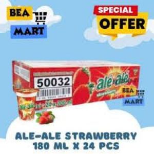 ALE ALE CUP STRAWBERY 180ML