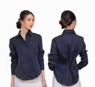 Kemeja luna stripe