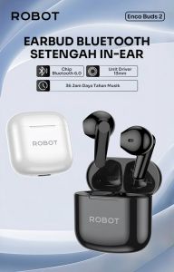 TWS ENCOBUDS 2 BLACK-ROBOT