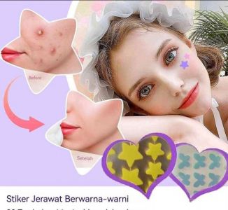 Stiker jerawat(ready)