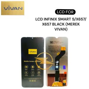 LCD+TS INFINIX SMART 5/X657/X657C 2020/HOT 10 LITE/X657B/TECNO KE 5/ITEL VISION 1 PRO/1 PLUS/L6501/L6502/ITEL P36/P36 PRO/P37/S16 BLACK (MEREK VIVAN)