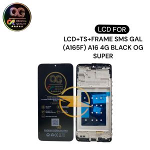 LCD+TS+FRAME SMS GAL (A165F) A16 4G BLACK OG SUPER 