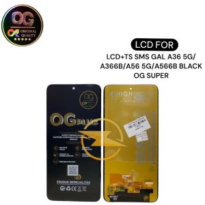 LCD+TS SMS GAL A36 5G/A366B/A56 5G/A566B BLACK OG SUPER 