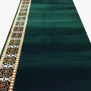 BM-03BB Hijau Polos Bunga