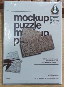 Mockup Puzzle Paket Edisi Rumah
