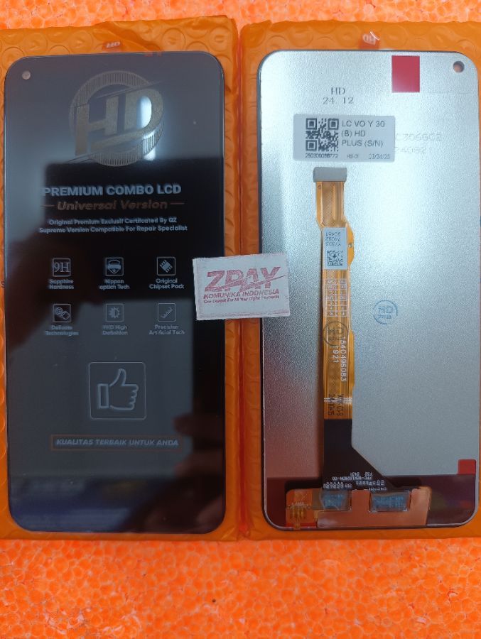 LCD+TS VIVO Y30/Y30I/Y50/Y51S 5G BLACK *(Model Type HX)*