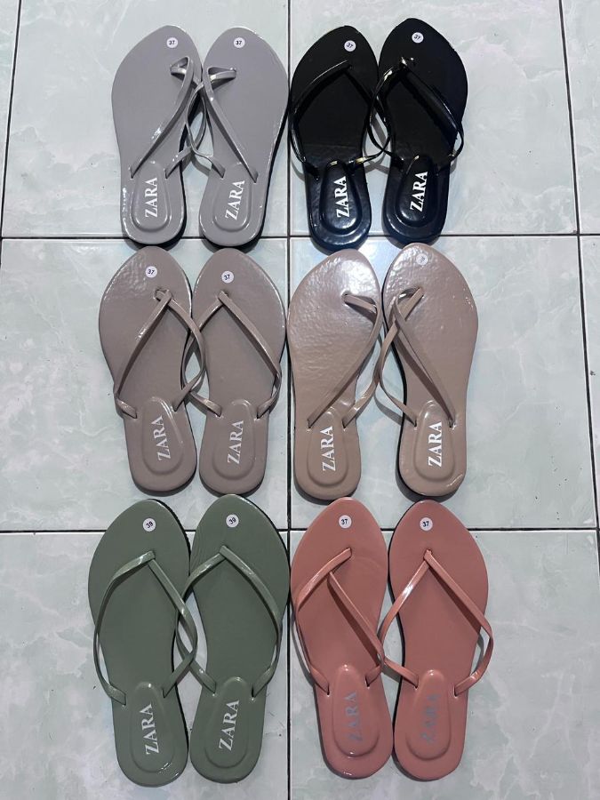 Sendal zara glosy