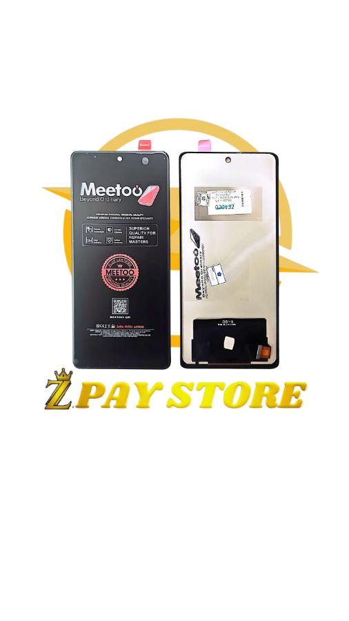  LCD+T.S W V11 PRO/X23/IQOO BLACK OLED MEETOO *(Tipe Model Oled Meetoo +Fingerprint)*