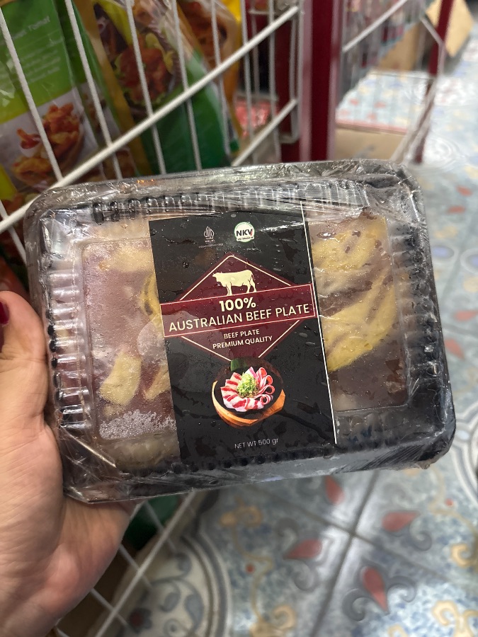 BEEF AUS PLATE MIKA 500gr