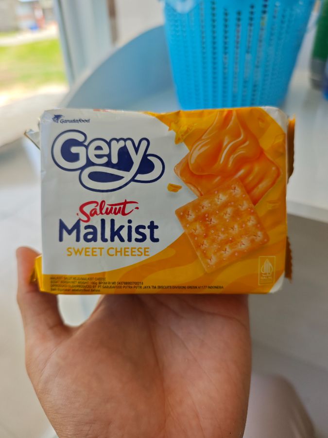 Gery Salut Malkist Cheese 100g