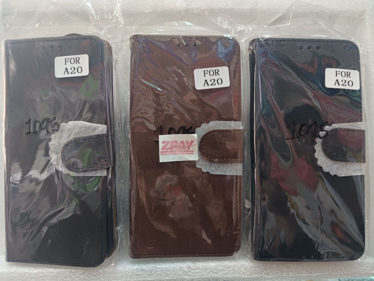 SAMSUNG A20 (FLIP COVER)
