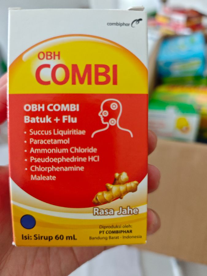 OBH combi 60ml rasa jahe