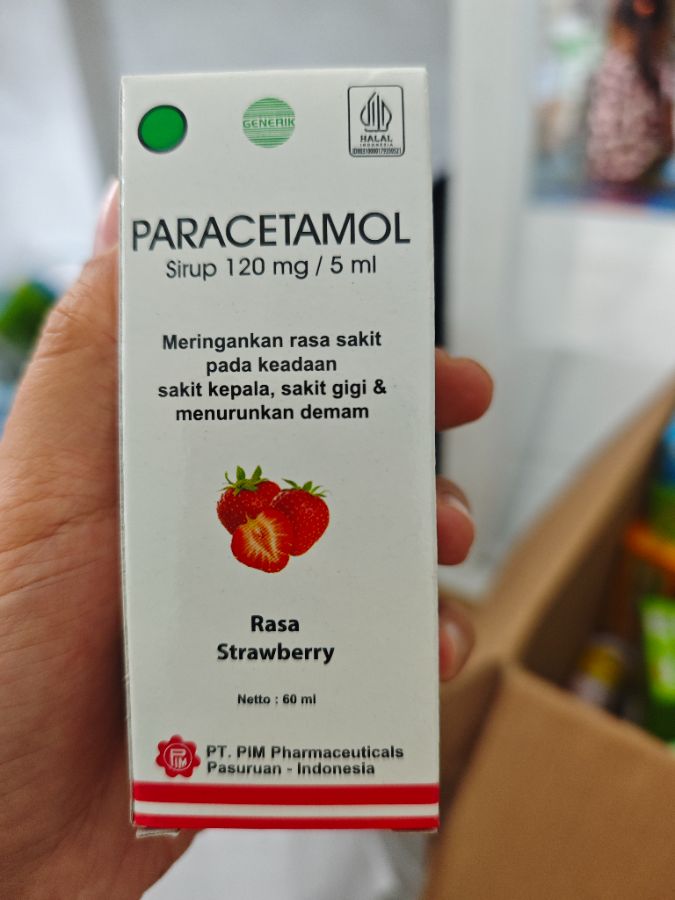 Paracetamol sirup 120mg 