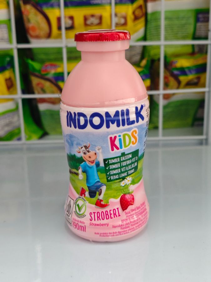 Indomilk Strawberry 190 Ml