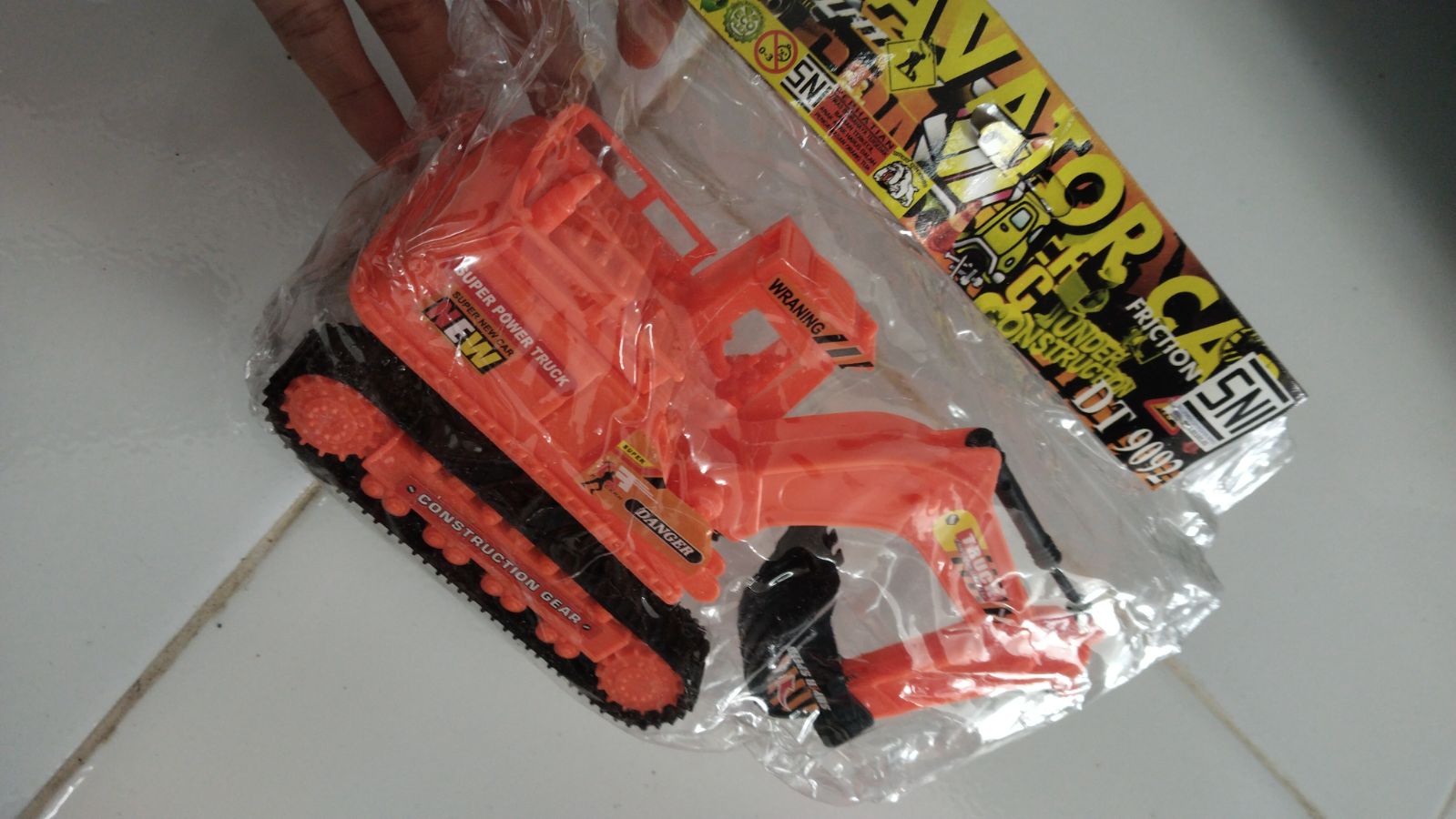 Excavator car