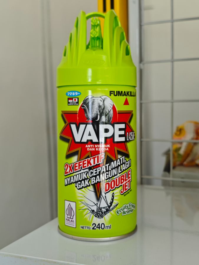 Vape Semprot Fruity 240 Ml
