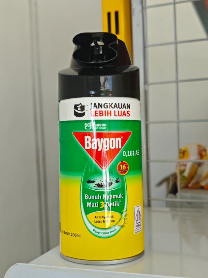 Baygon Semprot Citrus 200 Ml
