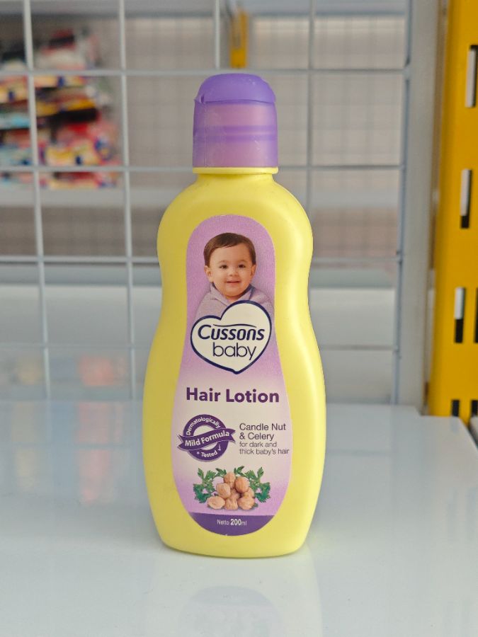 Cussons Baby Hair Lotion Candle Nut 200 Ml