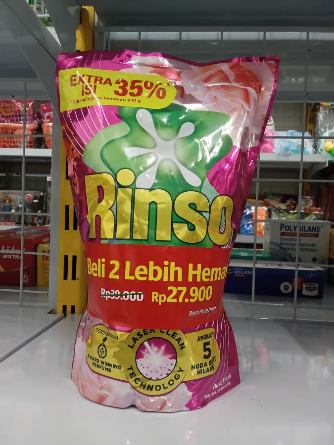 Rinso Rose Fresh 2in1 700g