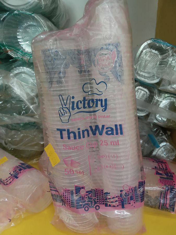 Thinwall Saus Cup 25 Ml