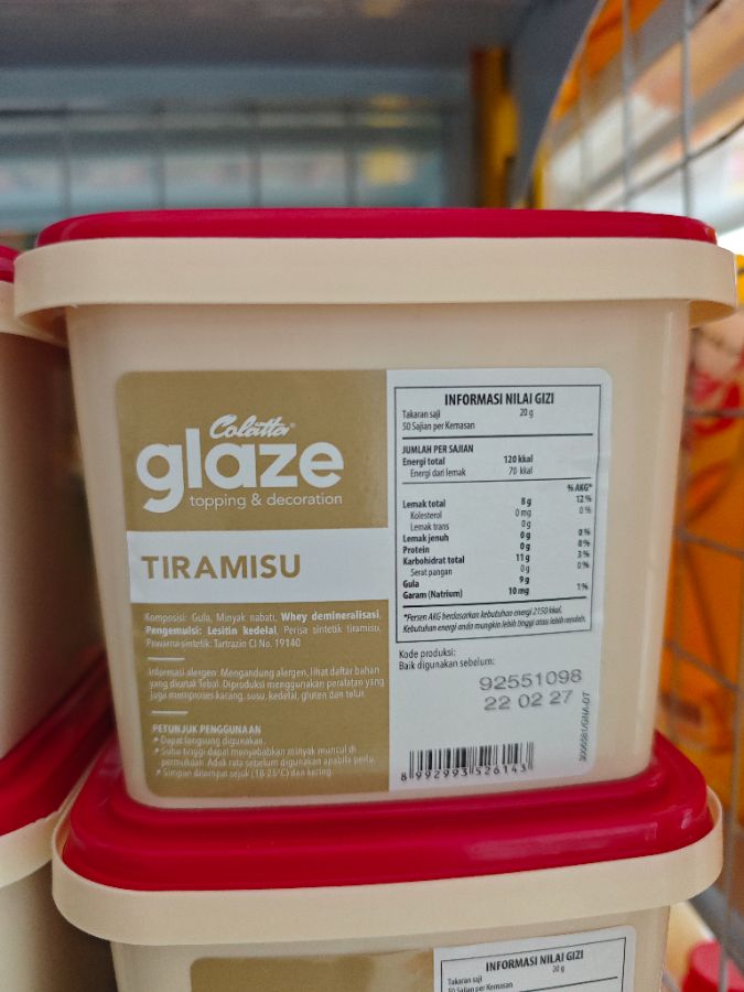Glaze Tiramisu 1Kg