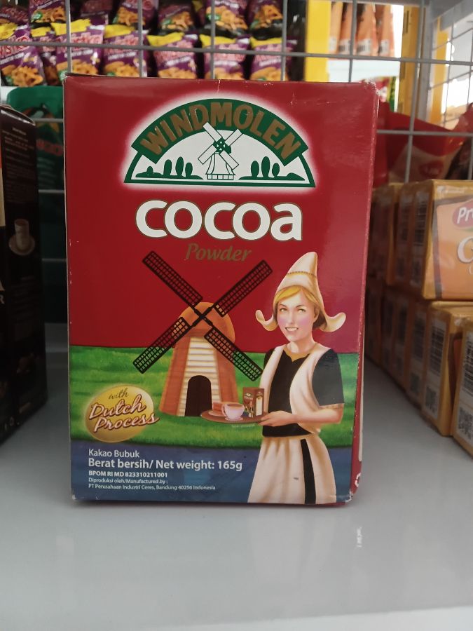 Cocoa Powder Windmolen 165g