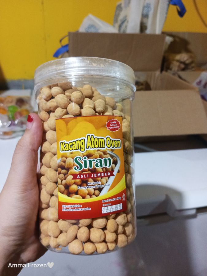 KACANG OVEN TOPLES 450GR