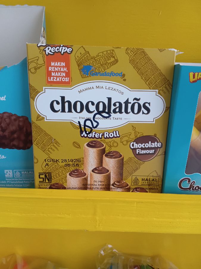 Chocolatos 8,5 g Pendek