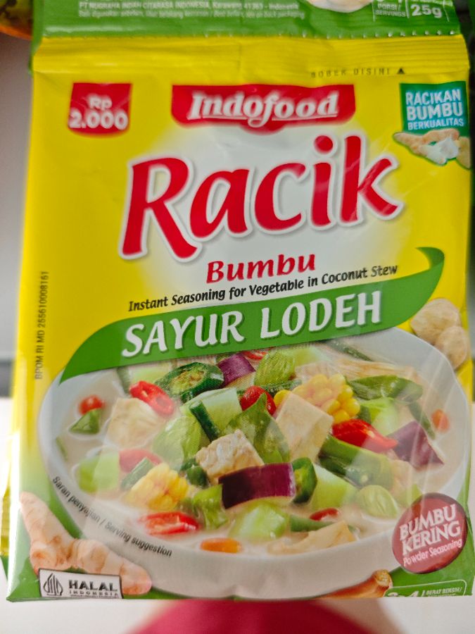 Racik Sayur Lodeh 1 Bks