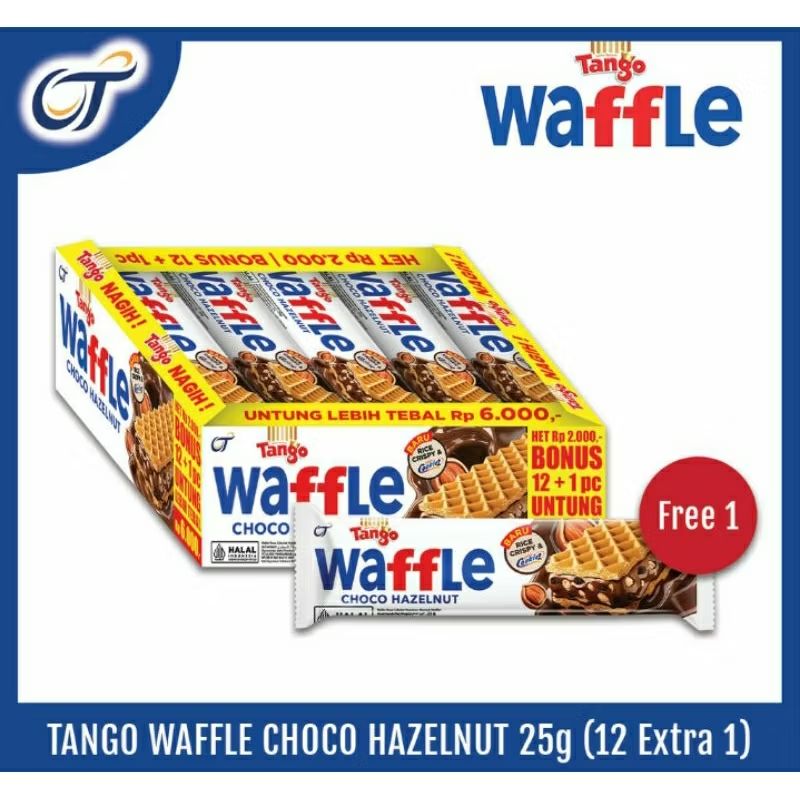Tango waffle Choco Hazelnut 1 Box