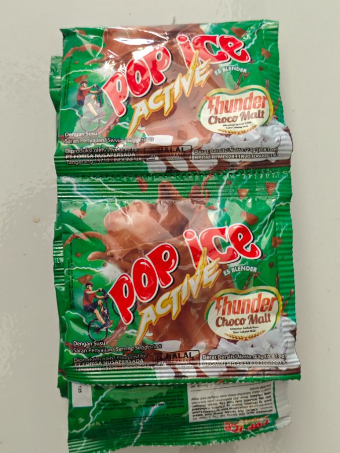 Pop Ice Choco Malt 1 Rcg Isi 10 