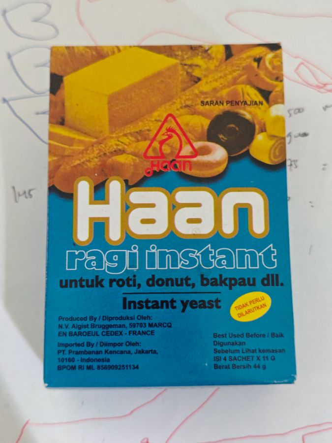 Haan Ragi Instan 1 Kotak Isi 4