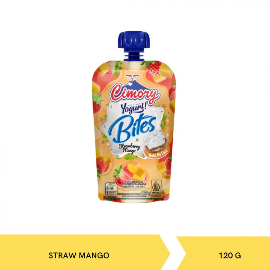 Cimory SQ Bites Strawberry Mango 