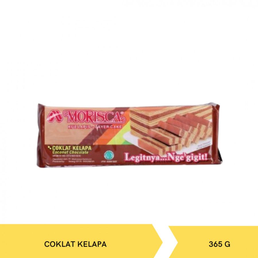 Morisca Lapis Legit Coconut Choco 365g